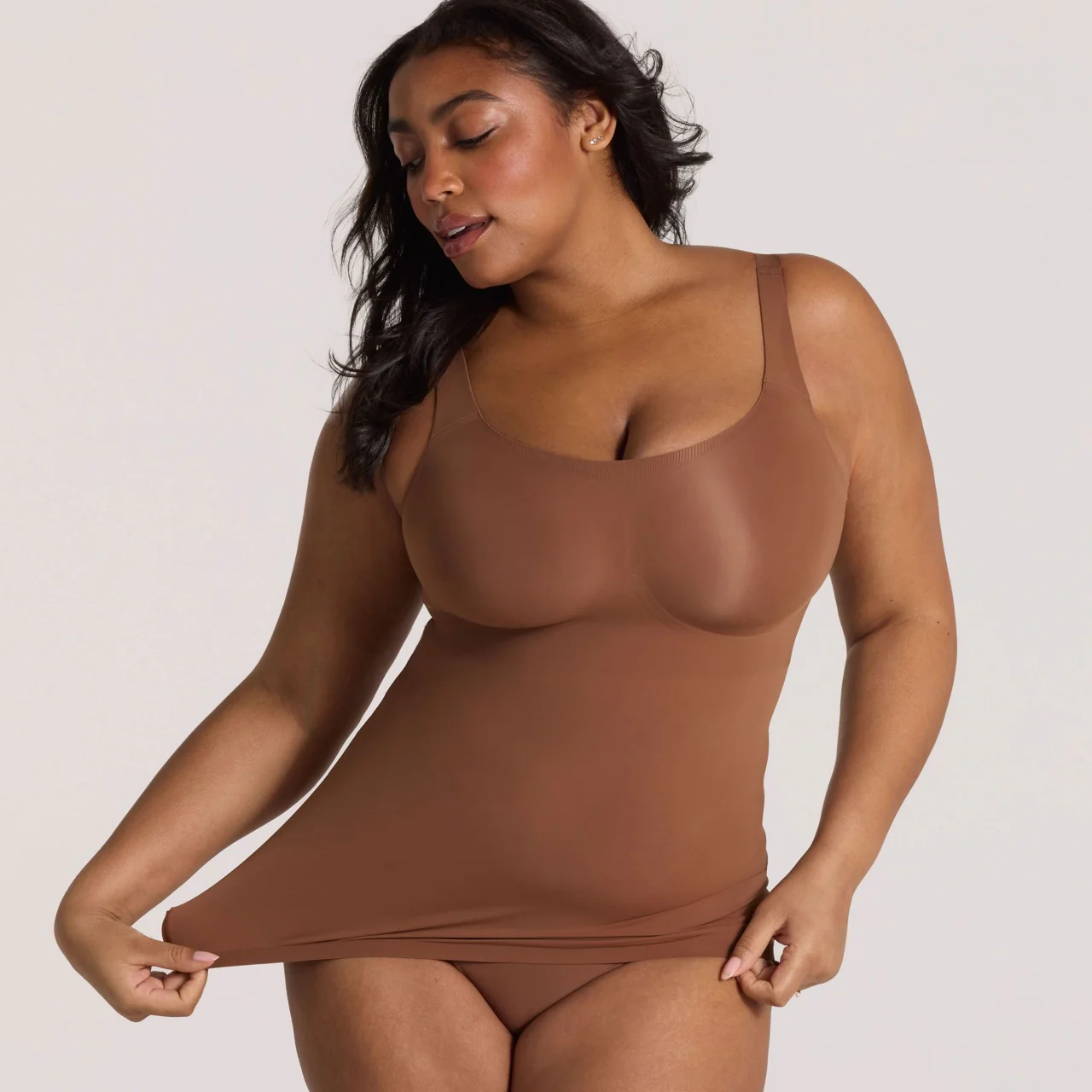 Structured Scoop Bra Tank - Image 14