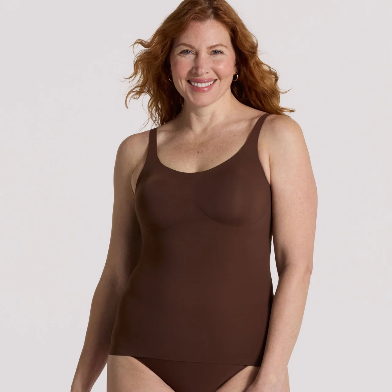Structured Scoop Bra Tank - Image 26