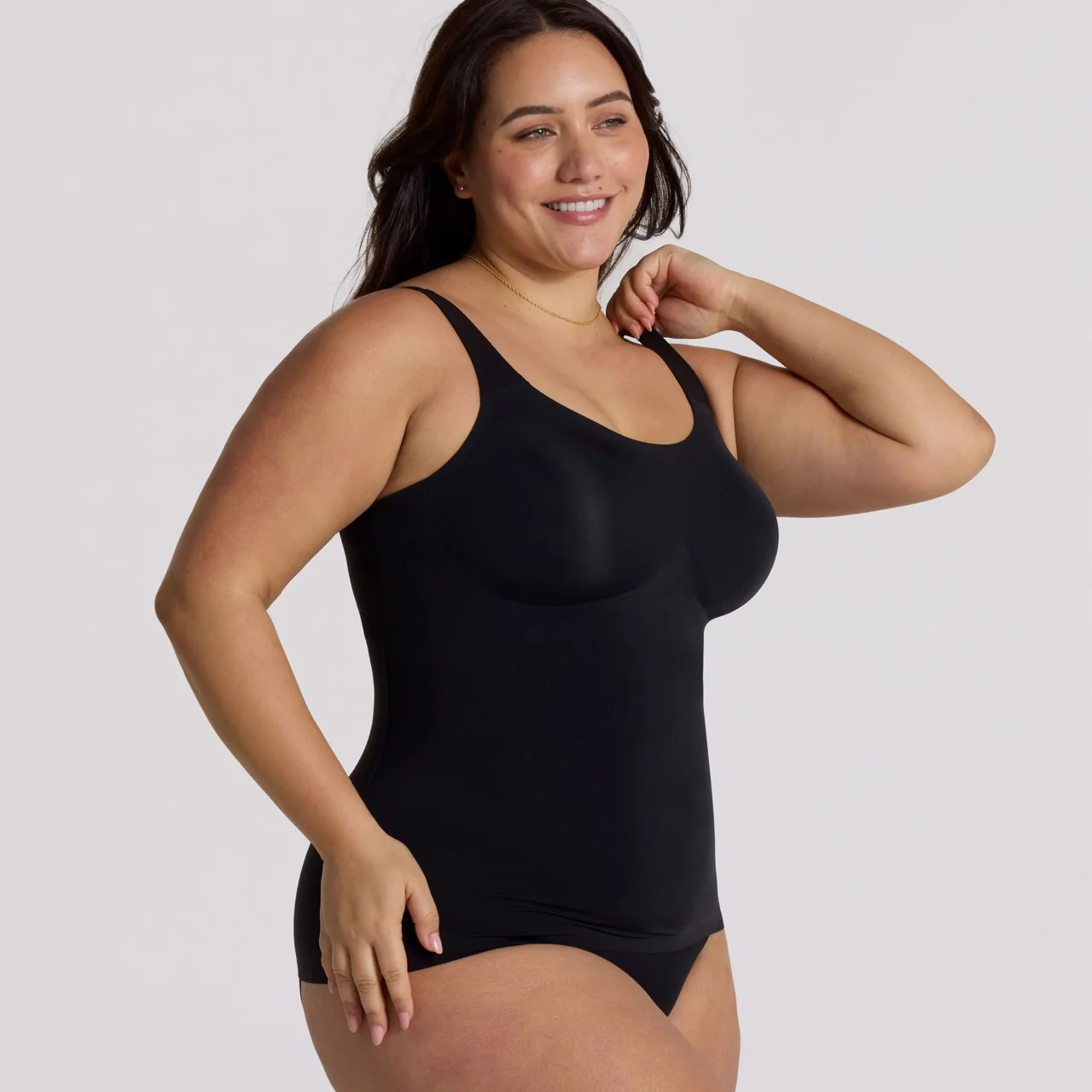 Structured Scoop Bra Tank - Image 36