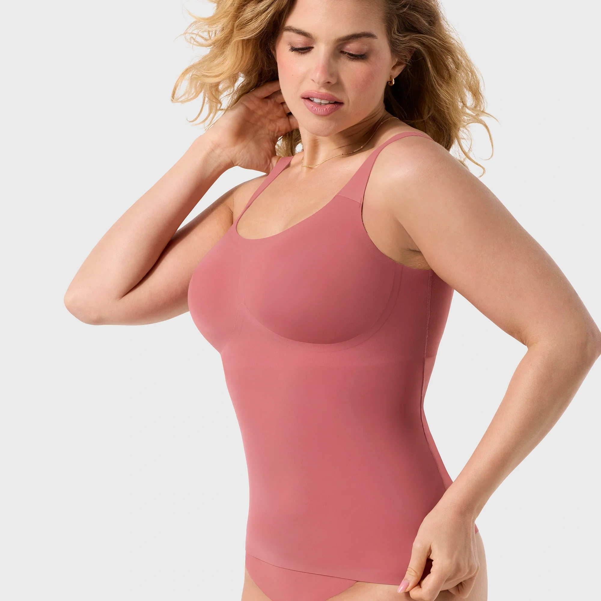 Structured Scoop Bra Tank - Image 54