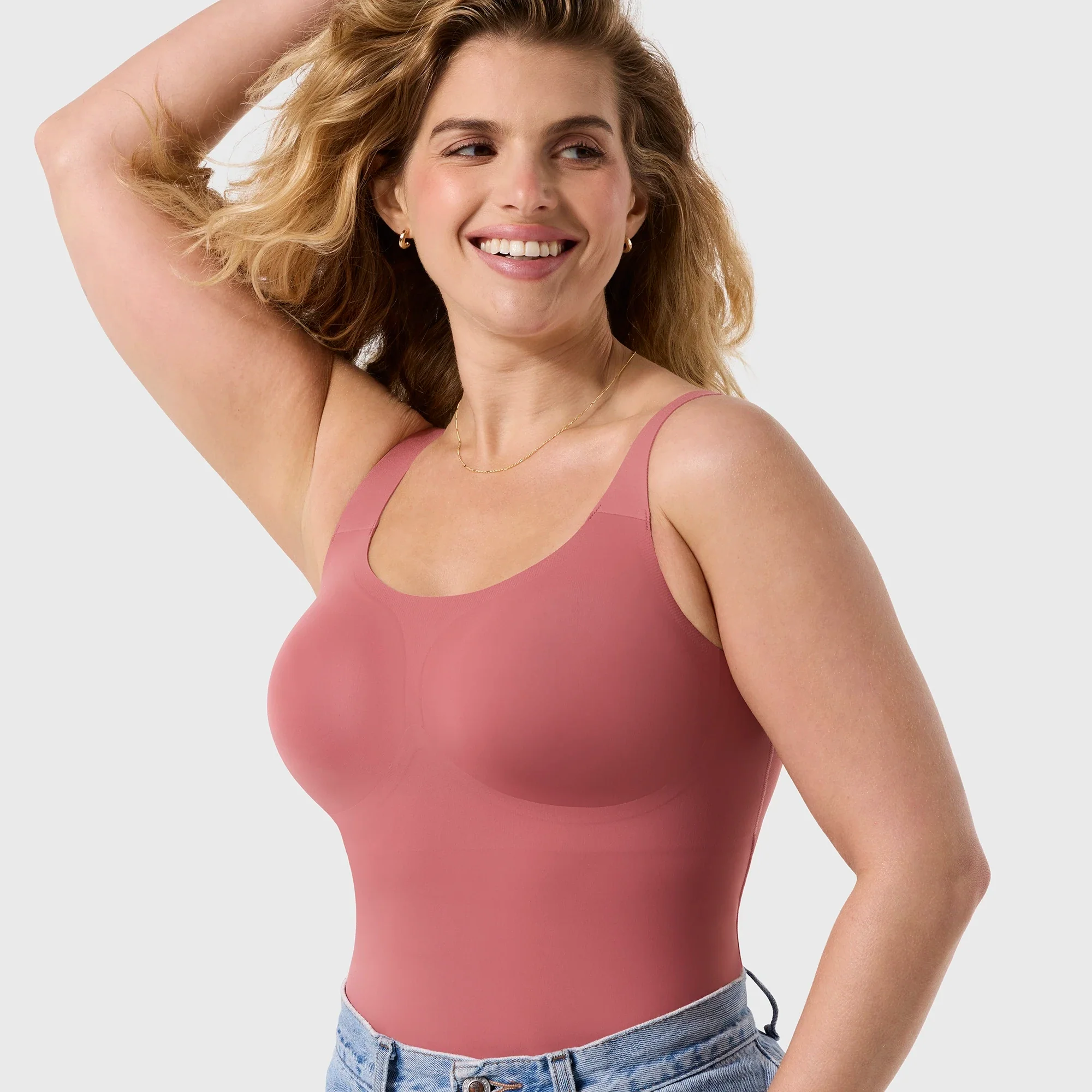 Structured Scoop Bra Tank - Image 56